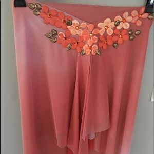 Couture Skirt and Halter Top.